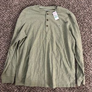 Vineyard Vines Olive Long Sleeve Shirt